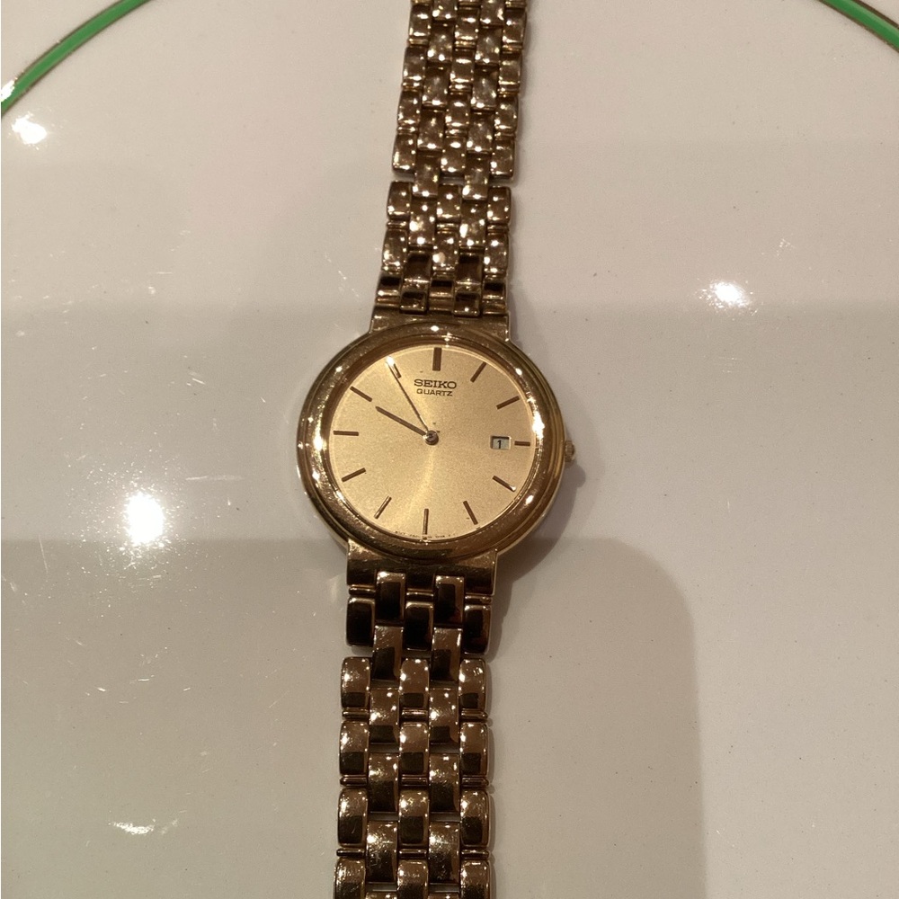 Seiko Gold-Tone Classic Watch